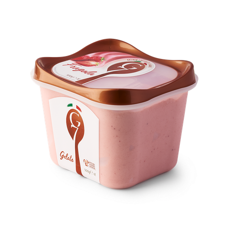 Мороженое Джелато G7 с клубникой