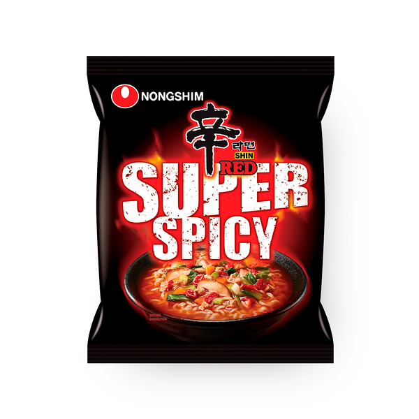 Лапша быстрого приготовления Nongshim Шин Рэд супер острая