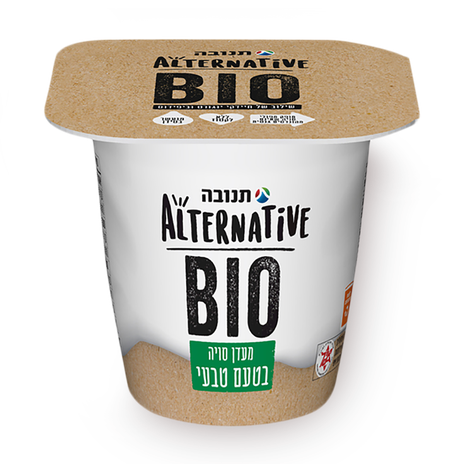Alternative soy BIO natural pudding
