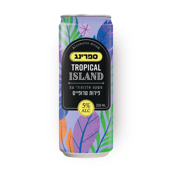 ספרינג אלכוהולי טרופיקל איילנד פירות טרופיים
