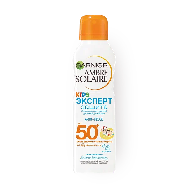 Спрей солнцезащитный Garnier анти-песок SPF50