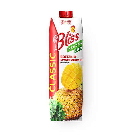 Нектар мультифрукт с мякотью Bliss