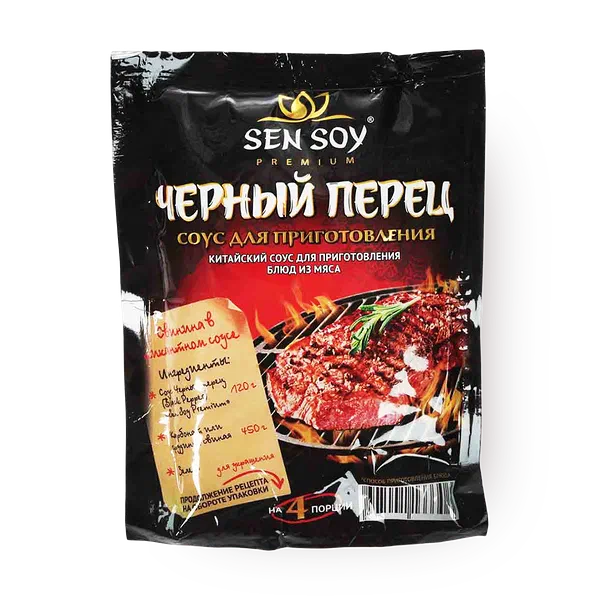 Соус Чёрный перец Sen Soy