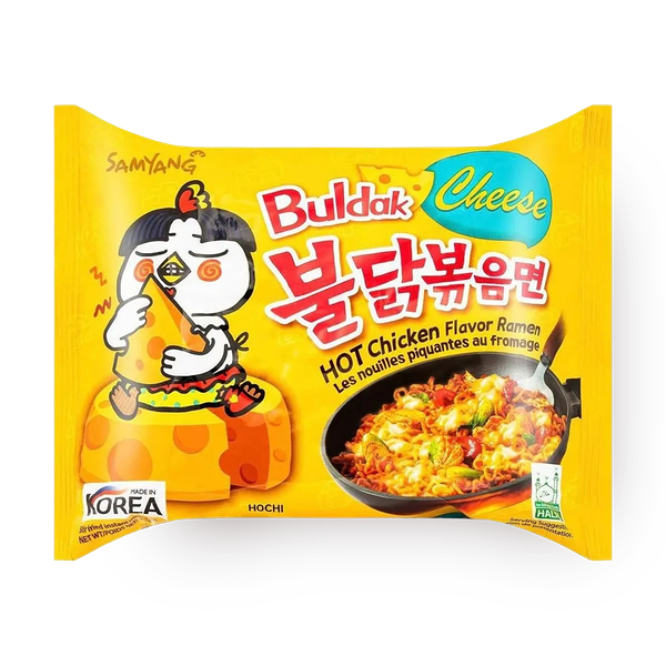 Лапша быстрого приготовления Samyang острая со вкусом курицы и сыра