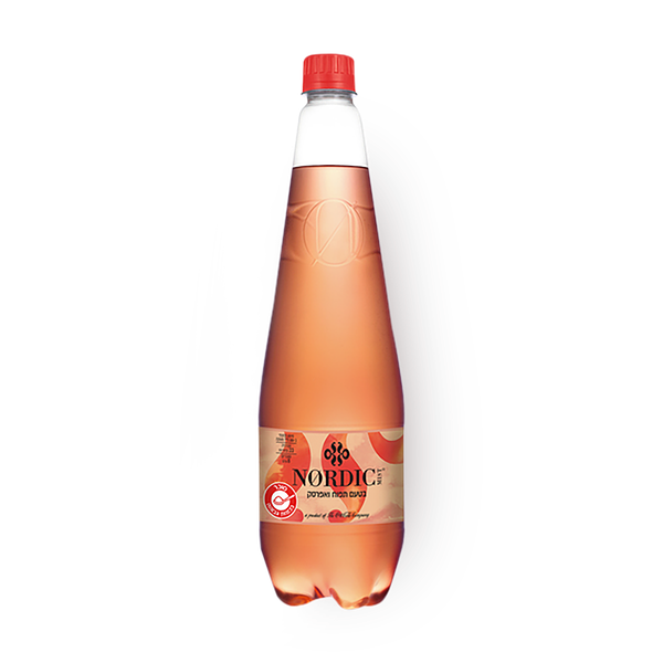 Tonic apple peach flavored sparkling drink