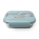 Контейнер стеклянный для еды XJRJ синий