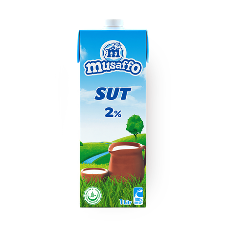 Молоко 2% Musaffo Sut