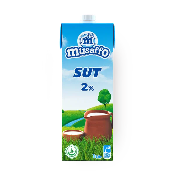 Молоко 2% Musaffo Sut