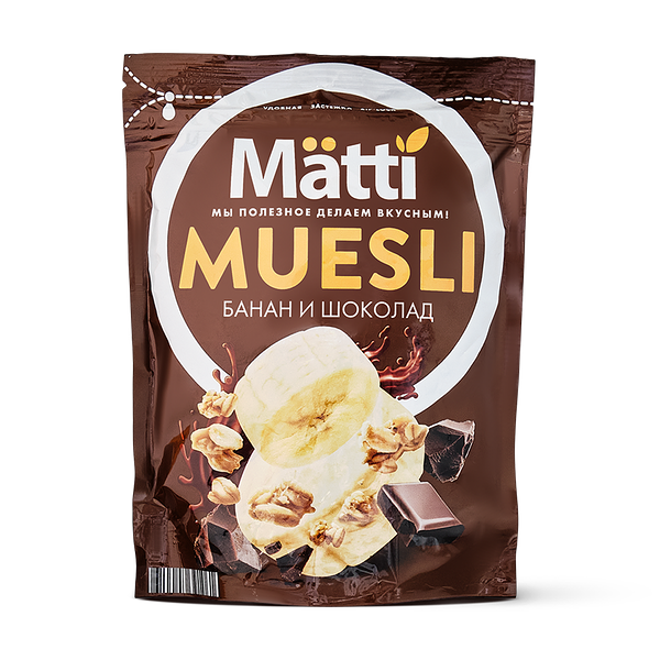 Мюсли Matti банан и шоколад