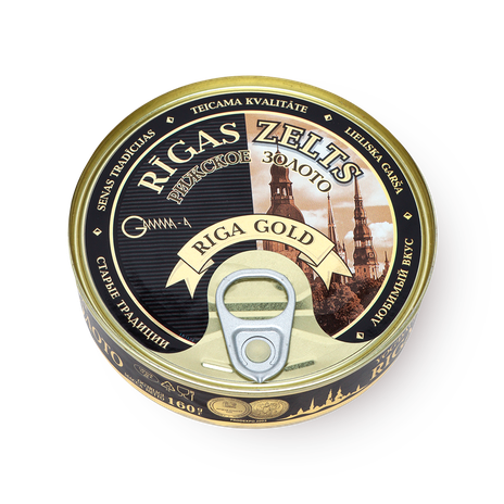 Шпроты Riga Gold в масле