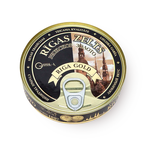 Шпроты Riga Gold в масле