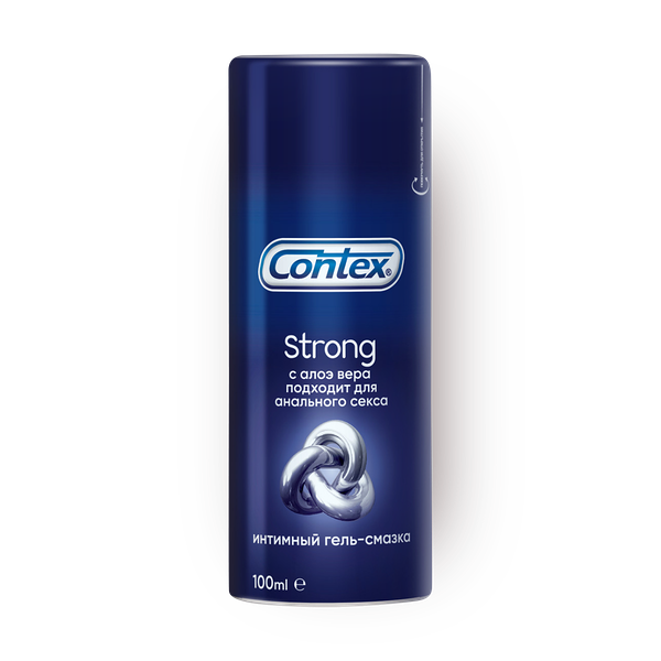 Интимный гель-смазка Contex Strong с алоэ вера