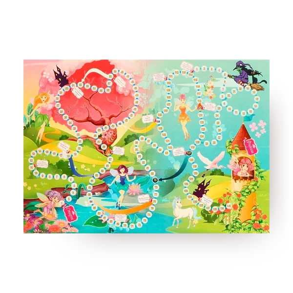 Игра-ходилка «Ракета» Очаровательные феи