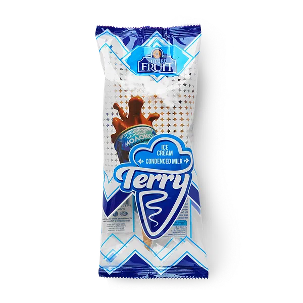 Мороженое пломбир Terry Future Fruit в рожке