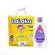 Подгузники-трусики Lalaku мини размер 4 7-14 кг, 20 pc + Масло Johnson пeрeд сном, 300 ml