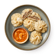 Тибетские пельмени Момо с курицей на пару и соусом чатни Chindi Kitchen