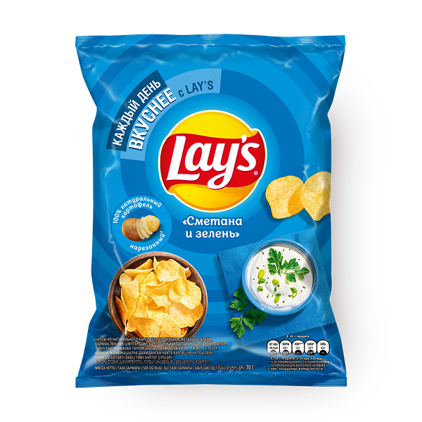 Lay's смета­на-зелень