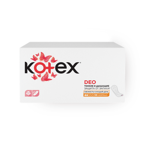 Прокладки ежедневные Kotex Deo