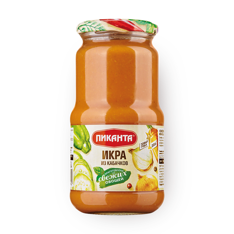 Икра из кабачков «Пиканта»