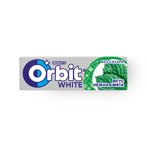 Жевательная резинка Orbit нежная мята