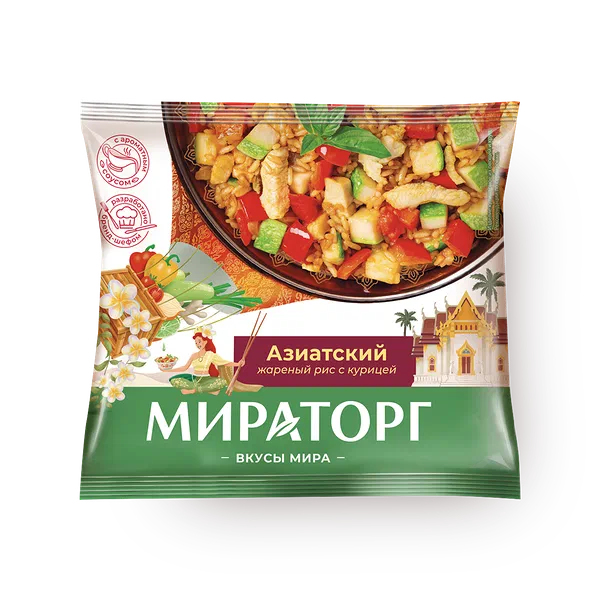 Азиатский жареный рис с курицей