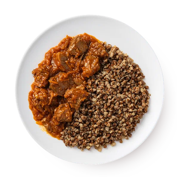 Гуляш из говядины с гречкой Mazzali