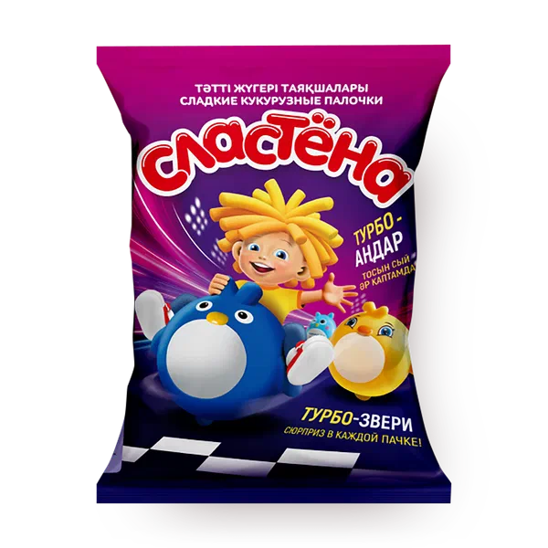 Кукурузные палочки Турбо-звери «Сластёна»