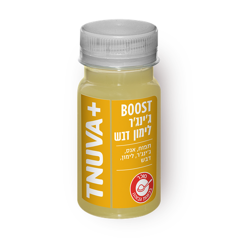 Tnuva+ Boost ginger lemon and honey