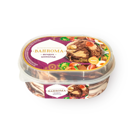 Мороженое Bahroma фундук с арахисом