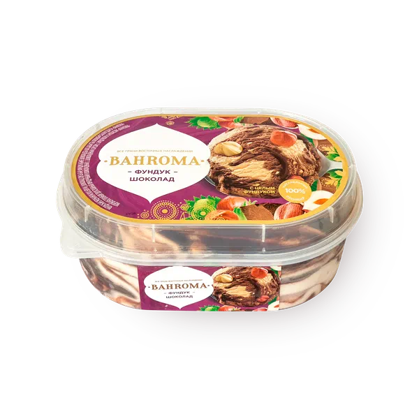 Мороженое Bahroma фундук с арахисом