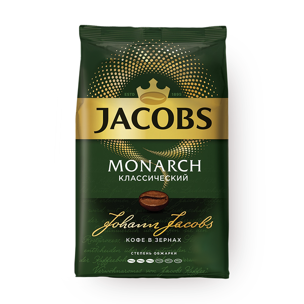 Кофе в зёрнах Jacobs Monarch