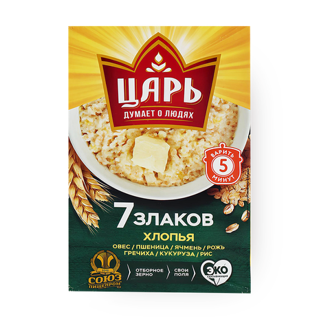 Хлопья 7 злаков «Царь»