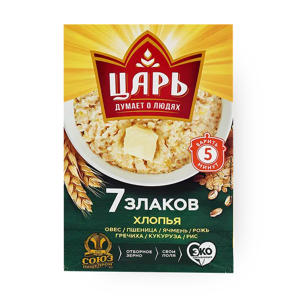 Хлопья 7 злаков «Царь»