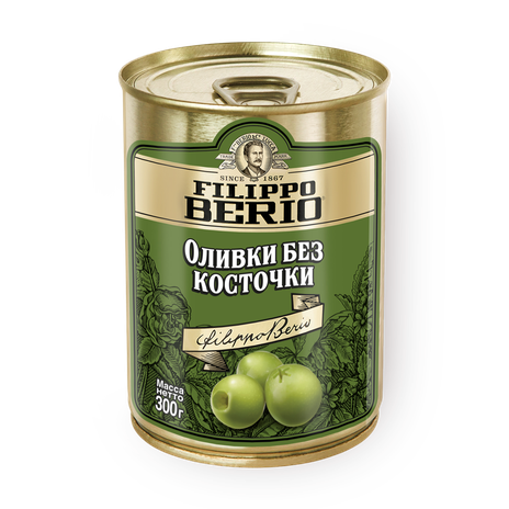 Оливки Filippo Berio без косточки