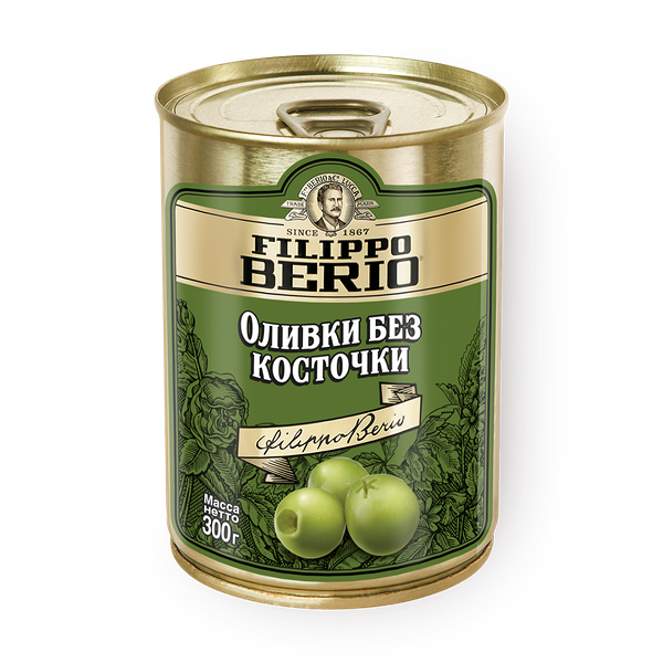 Оливки Filippo Berio без косточки