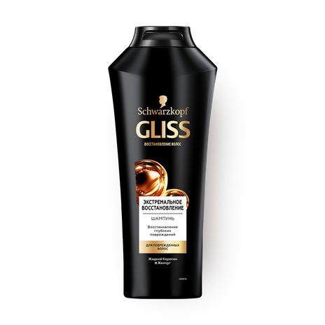 Шампунь Gliss Экстремальное восстановление