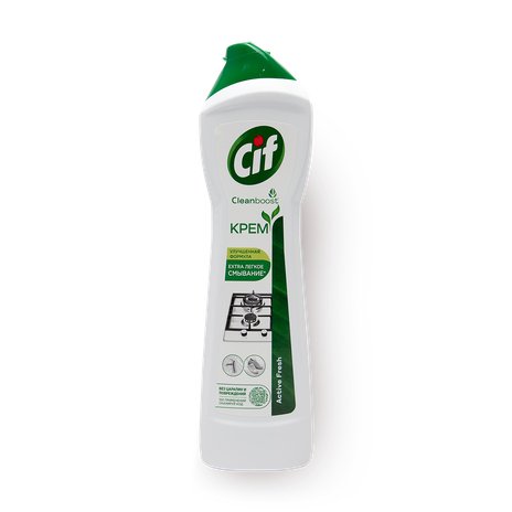 Средство чистящее Cif Creme Active Fresh с аммиаком