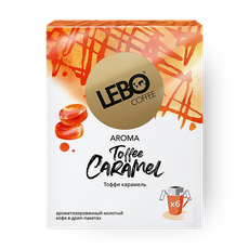 Кофе в дрип-пакетах Lebo Aroma карамель