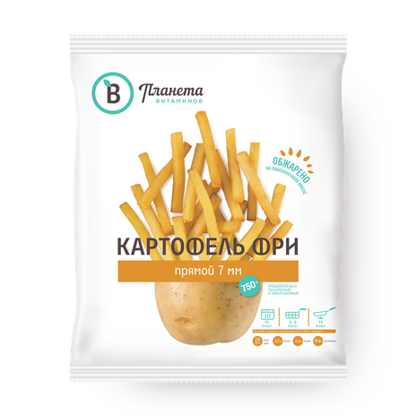 Картофель фри «Планета витаминов» замороженный