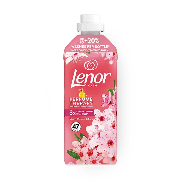 Кондиционер для белья концентрированный Lenor Цветение вишни и шалфей