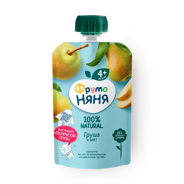 Пюре «ФрутоНяня» груша