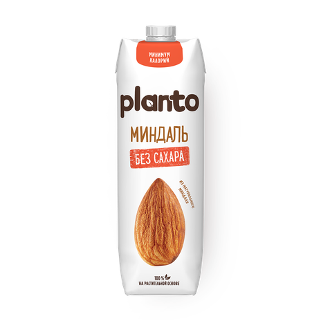 Напиток миндальный Planto без сахара 1,2%
