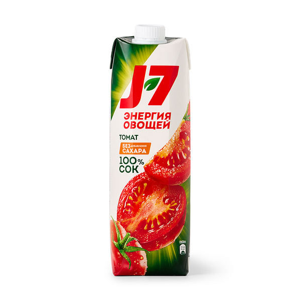 Сок Томат J-7 Энергия овощей с мякотью