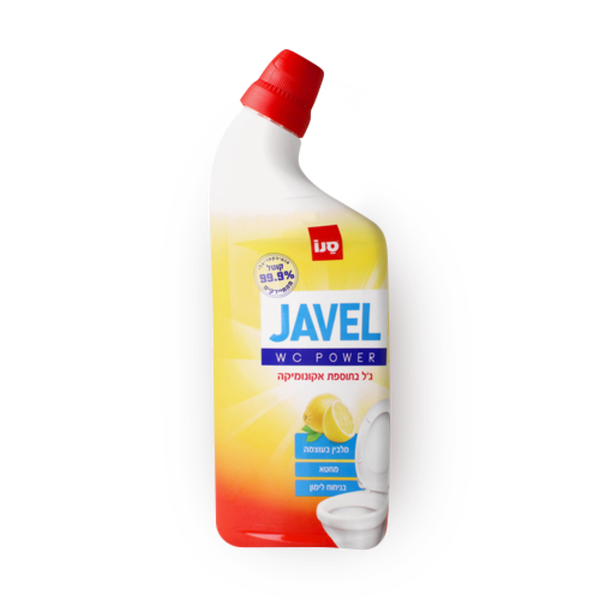 Sano JAVEL WC POWER cleaning and disinfecting gel with chlorine bleach