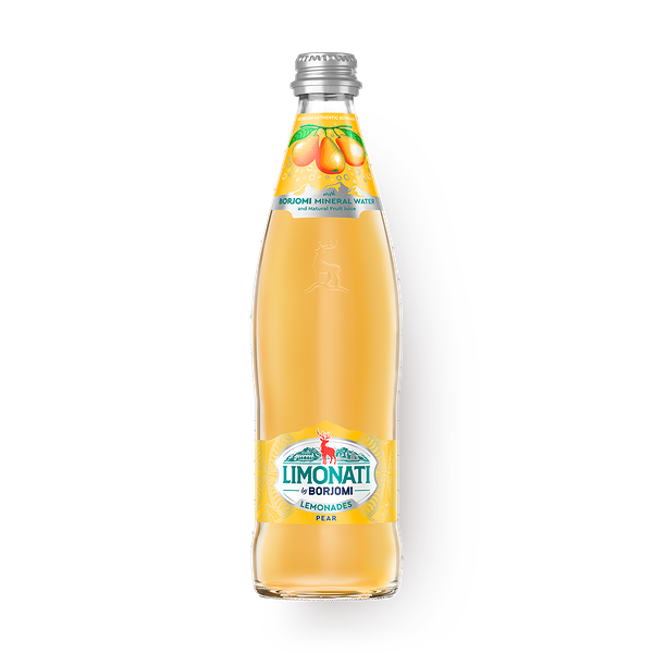 Лимонад Borjomi груша газированный