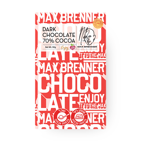 Max Brenner dark chocolate 70%