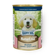 Влажный корм для щенков Happy Dog Natur Line ягнёнок с печенью, сердцем и рисом