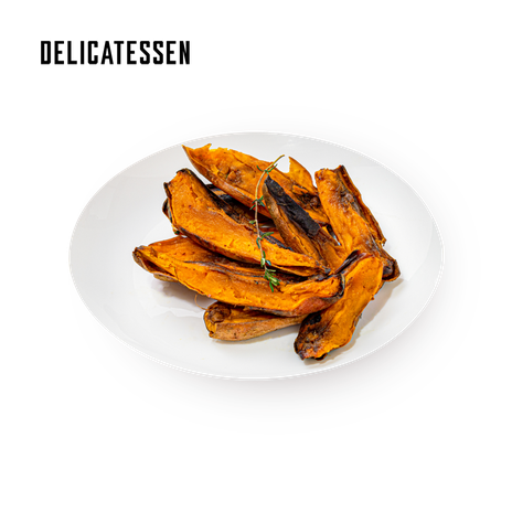 Delicatessen Baked sweet potatoes