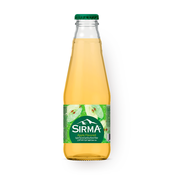 Вода минеральная Sirma яблоко и витамин С газированная