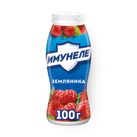 Напиток кисломолочный «Имунеле» земляника
